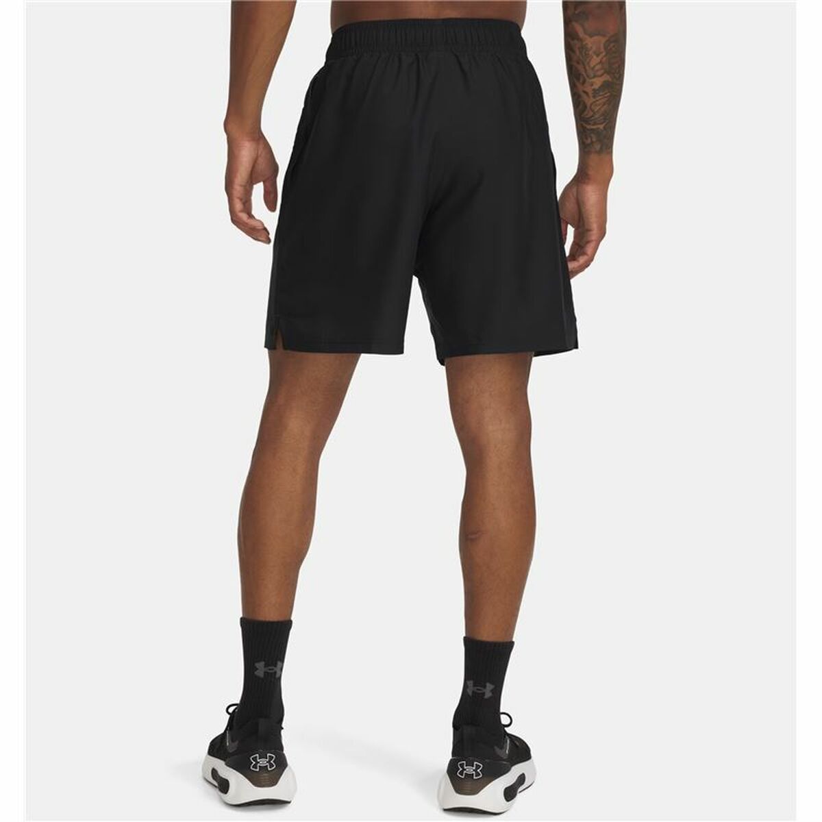 Men's Sports Shorts Under Armour Tech Black Fitness-2