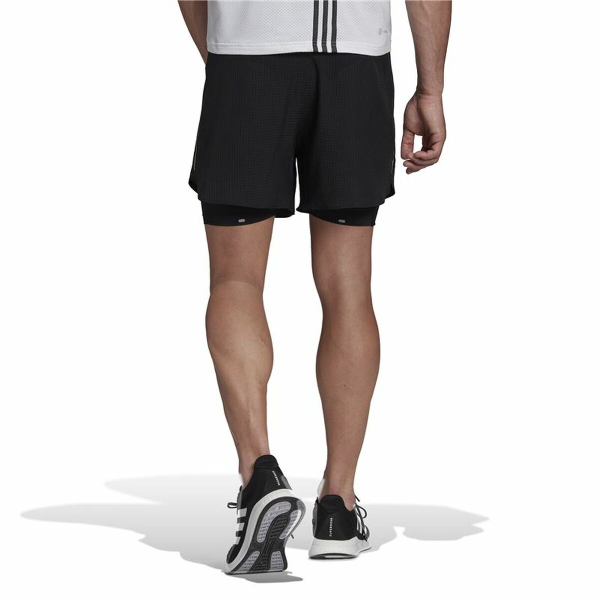 Men's Sports Shorts Adidas Two-in-One Black-5