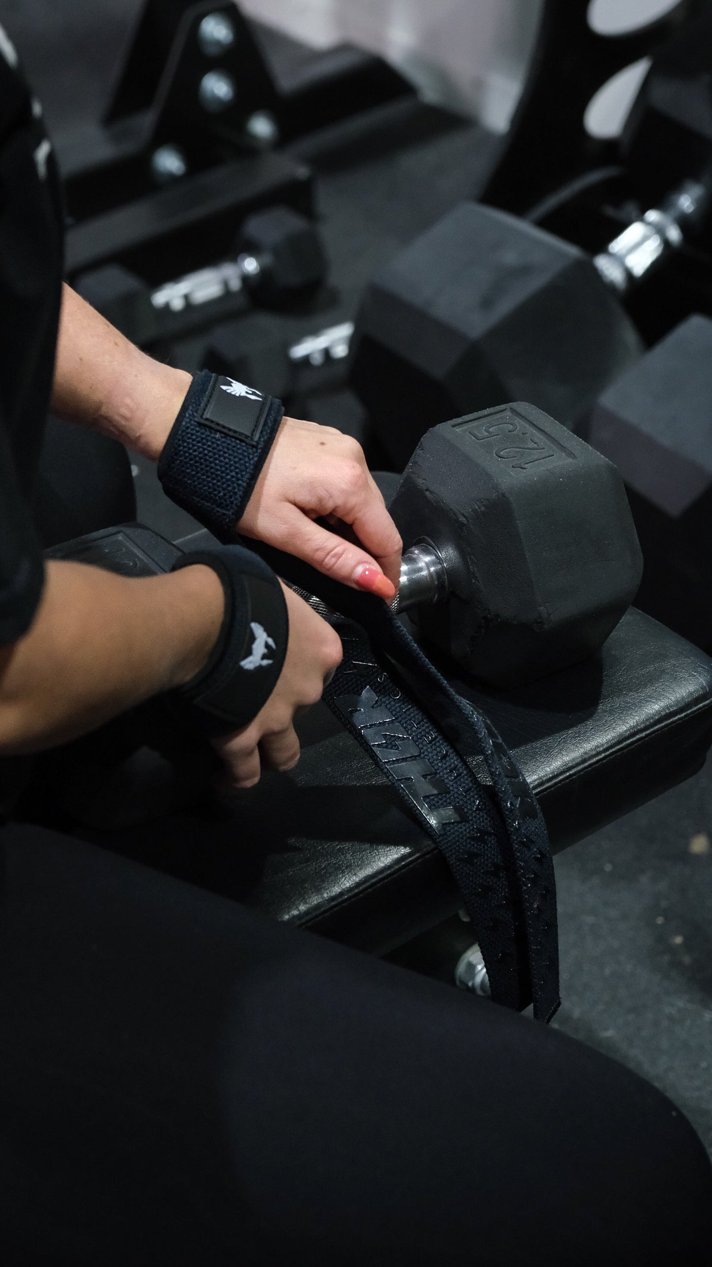 Lifting Straps & Wrist Wraps - Blue
