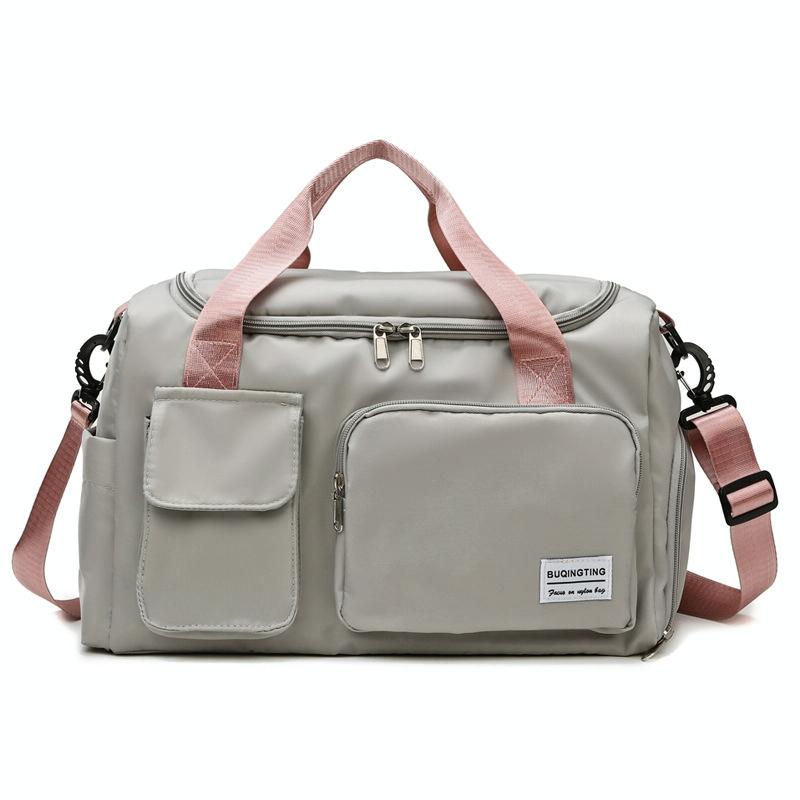 Travel Duffel Gym Bag - Purple Red