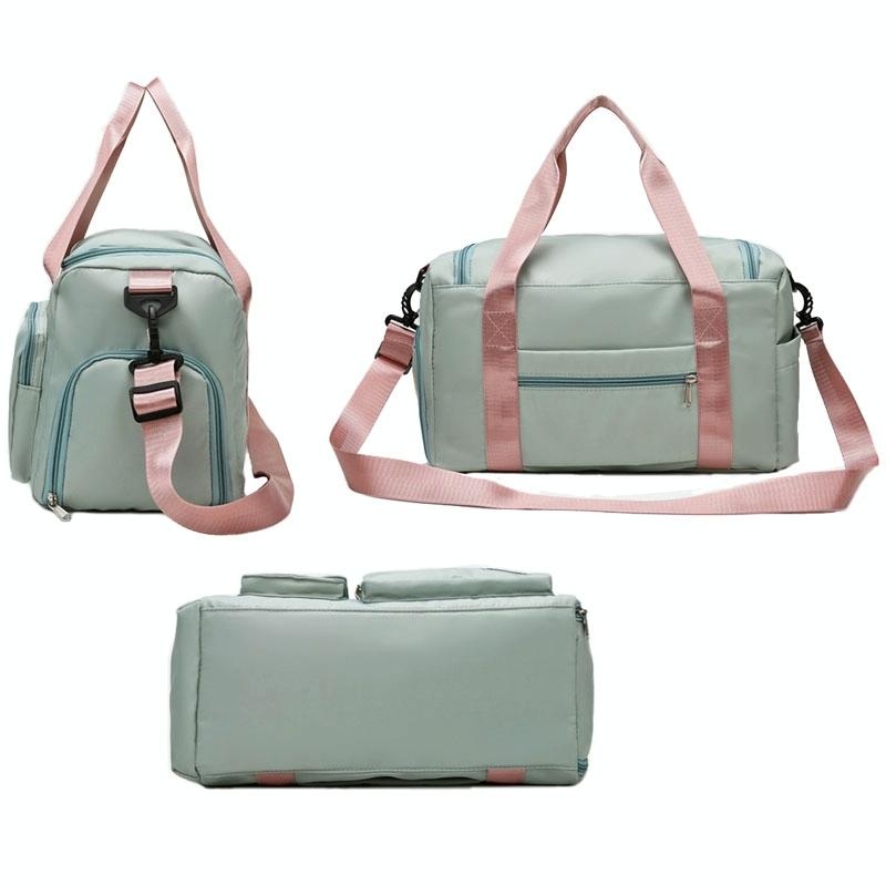 Travel Duffel Gym Bag - Purple Red