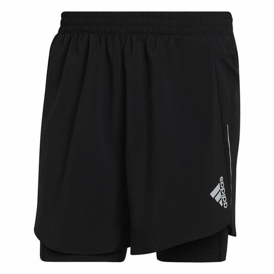 Men's Sports Shorts Adidas Two-in-One Black-20