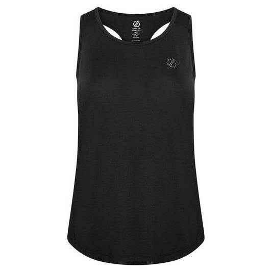 Tank Top Women Dare 2b Agleam White Black-0