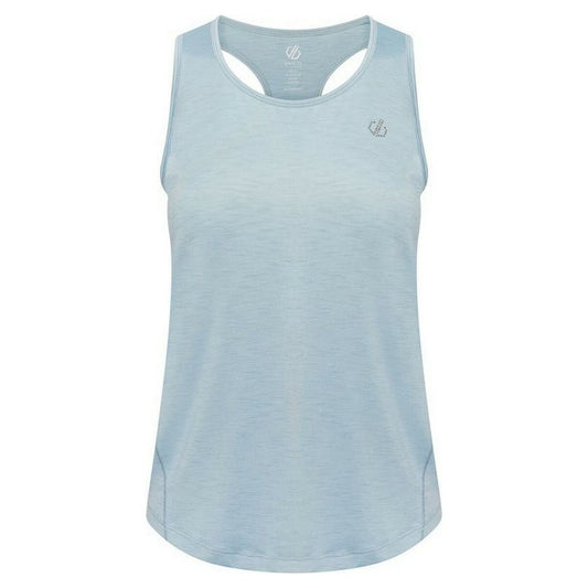 Tank Top Women Dare 2b Agleam White Light Blue-0