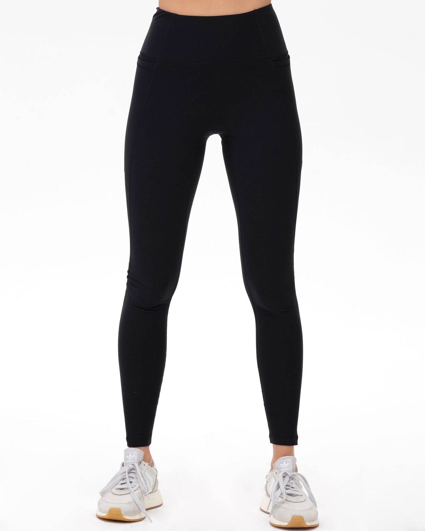 Women's Sports Leggings - Fleece Pocket Leggings