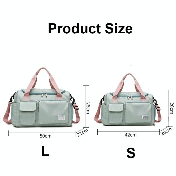 Travel Duffel Gym Bag - Purple Red